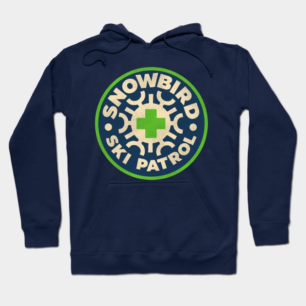 Snowbird Ski Patrol Hoodie by darklordpug